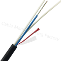 Outdoor Brazil anatel non metallic aerial 24 core single mode fiber optic cable